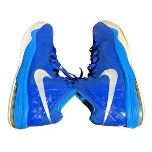 Nike Air Max Premiere HiTop TB Blue Mens 13 Pre-Owned 689567-404 Basketball Shoe